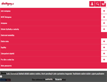 Tablet Screenshot of hamletovygumy.cz